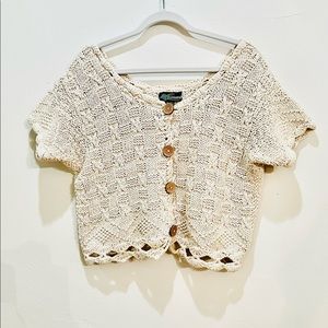 ❌SOLD❌Knit vest in beige